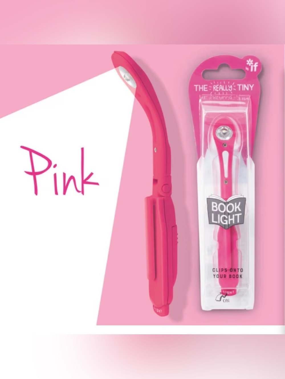 The Really Tiny Book Light - Pink